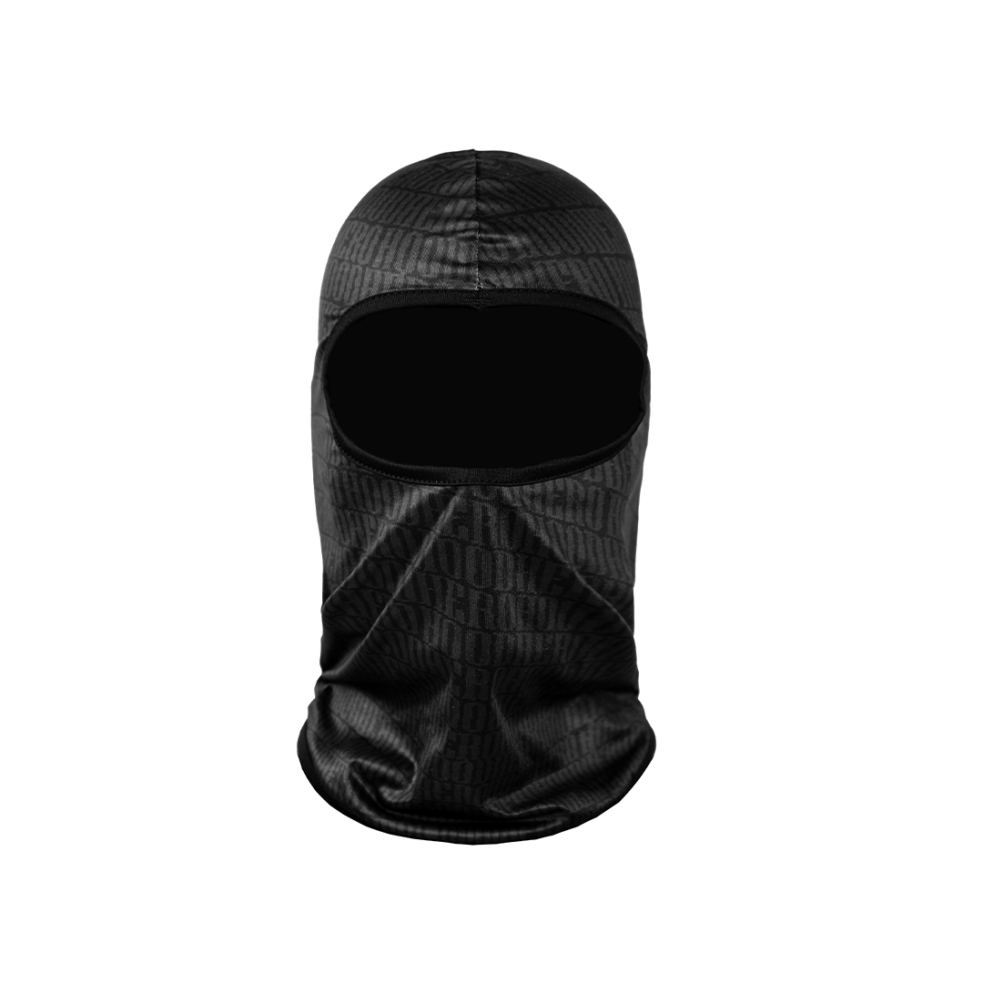 Face Mask Monogram - Black